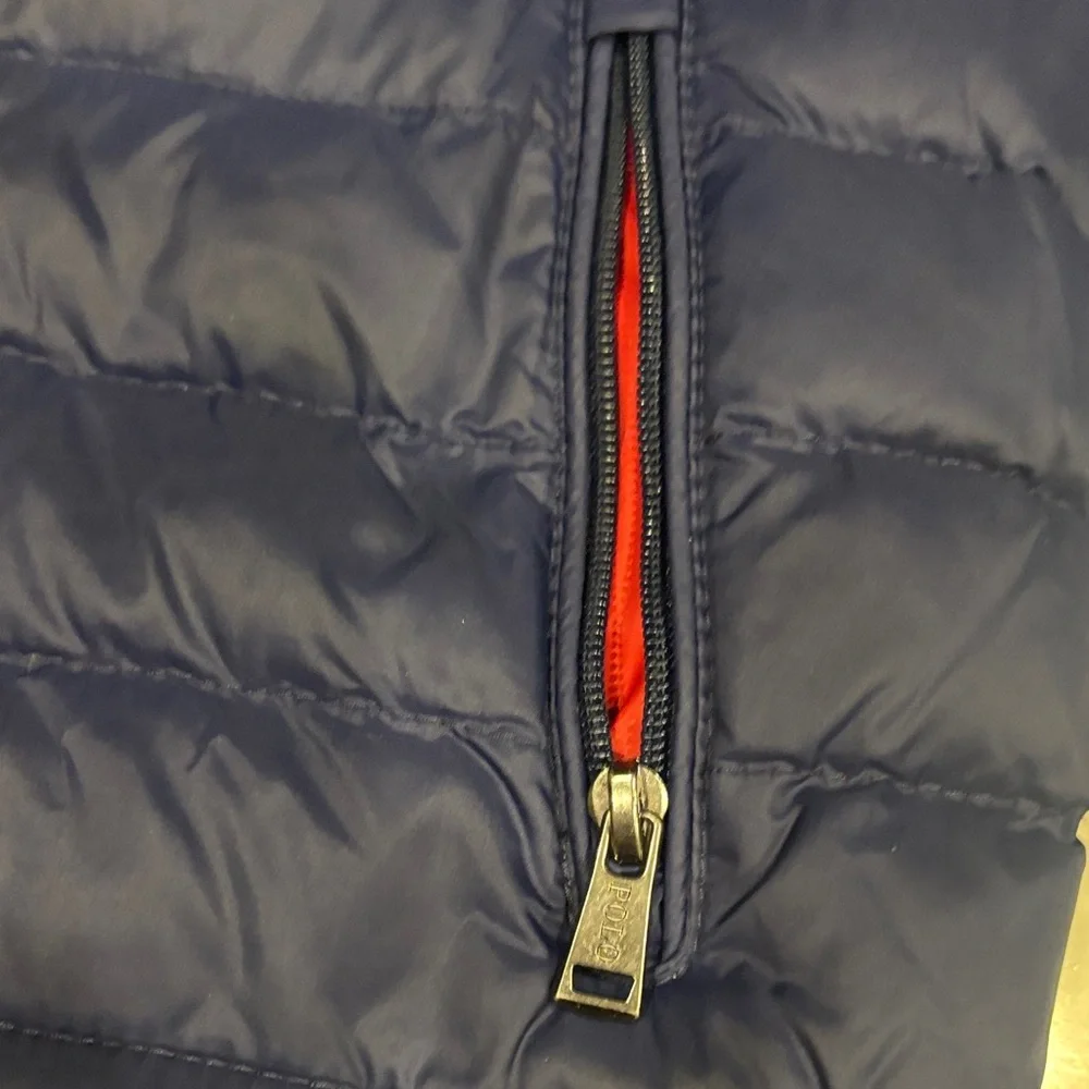 Polo Ralph Lauren Navy Puffer Jacket